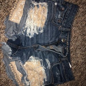 American eagle festival shorts